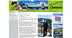Desktop Screenshot of chamerau.de